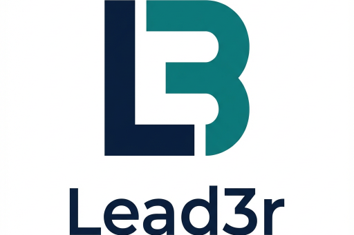 Lead3r logo – AI-powered lead extraction and enrichment platform {{brizy_dc_image_alt imageSrc=